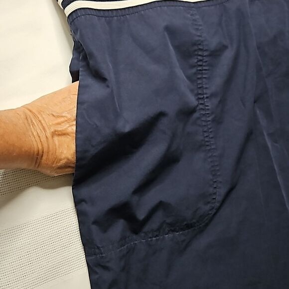 COS Navy & White Oversized Striped Shift dress Small - Picture 14 of 16